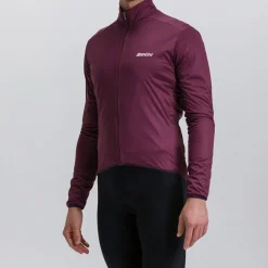 Giacca Santini Nebula Wind - Bordeaux
