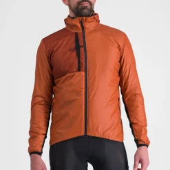 Giacca Sportful Supergiara Puffy - Arancio
