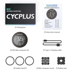 Gps Bike Computer Cycplus M2