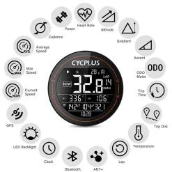 Gps Bike Computer Cycplus M2