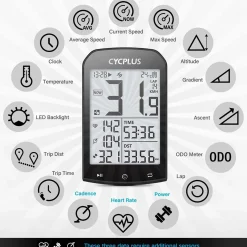 Gps Bike Computer Cycplus M1