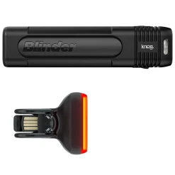 Kit luci Knog Blinder 900 + Blinder Square Rear