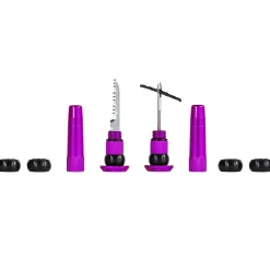 Kit riparazione tubeless per manubrio Muc-Off Stealth - Viola