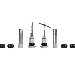 Kit riparazione tubeless per manubrio Muc-Off Stealth - Argento