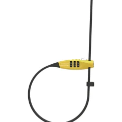 Lucchetto Abus Combiflex Travelguard - Giallo