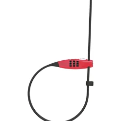 Lucchetto Abus Combiflex Travelguard - Rosso