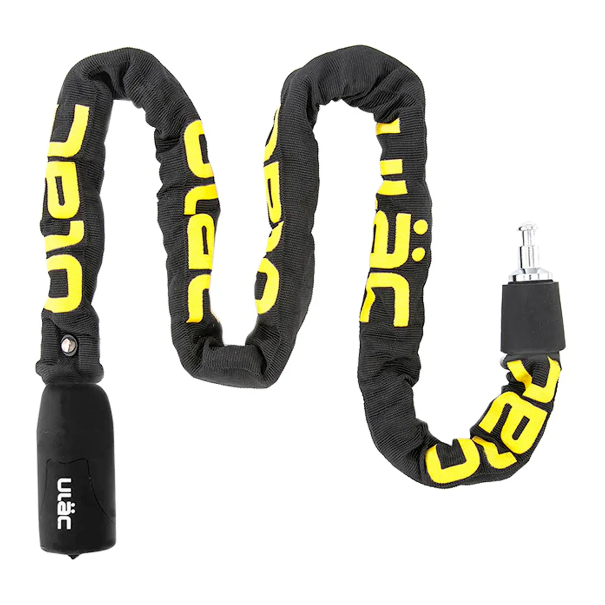 Lucchetto Ulac Eurostile - Nero giallo