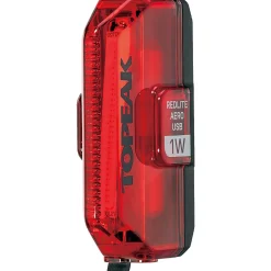Luce posteriore a led rosso Topeak RedLite Aero USB 1W cob led
