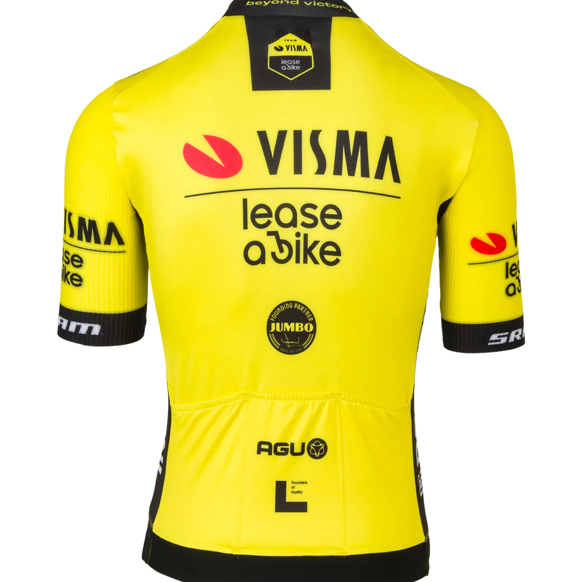 Maglia Agu Team Visma Lease a bike 2024 Premium