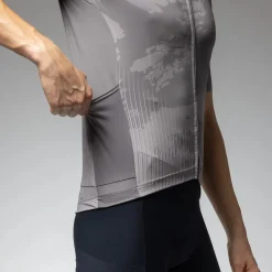 Maglia Ale Off Road Gravel Krakatoa - Grigio chiaro