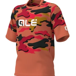 Maglia Ale Off Road Stain - Rosso