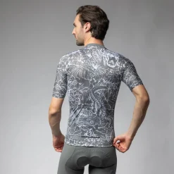Maglia Ale Pragma Safari - Grigio