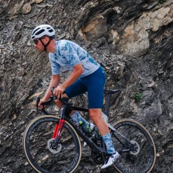 Maglia Ale PR-E Marble - Blu