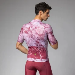 Maglia Ale PR-E Marble - Rosso