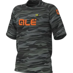 Maglia Ale Rock Off Road - Nero arancio