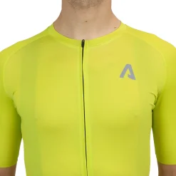 Maglia All4cycling Training Color - Verde acido