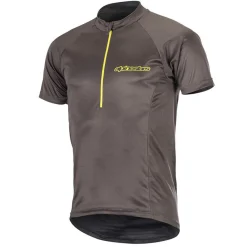 Maglia Alpinestars Elite - Grigio Giallo