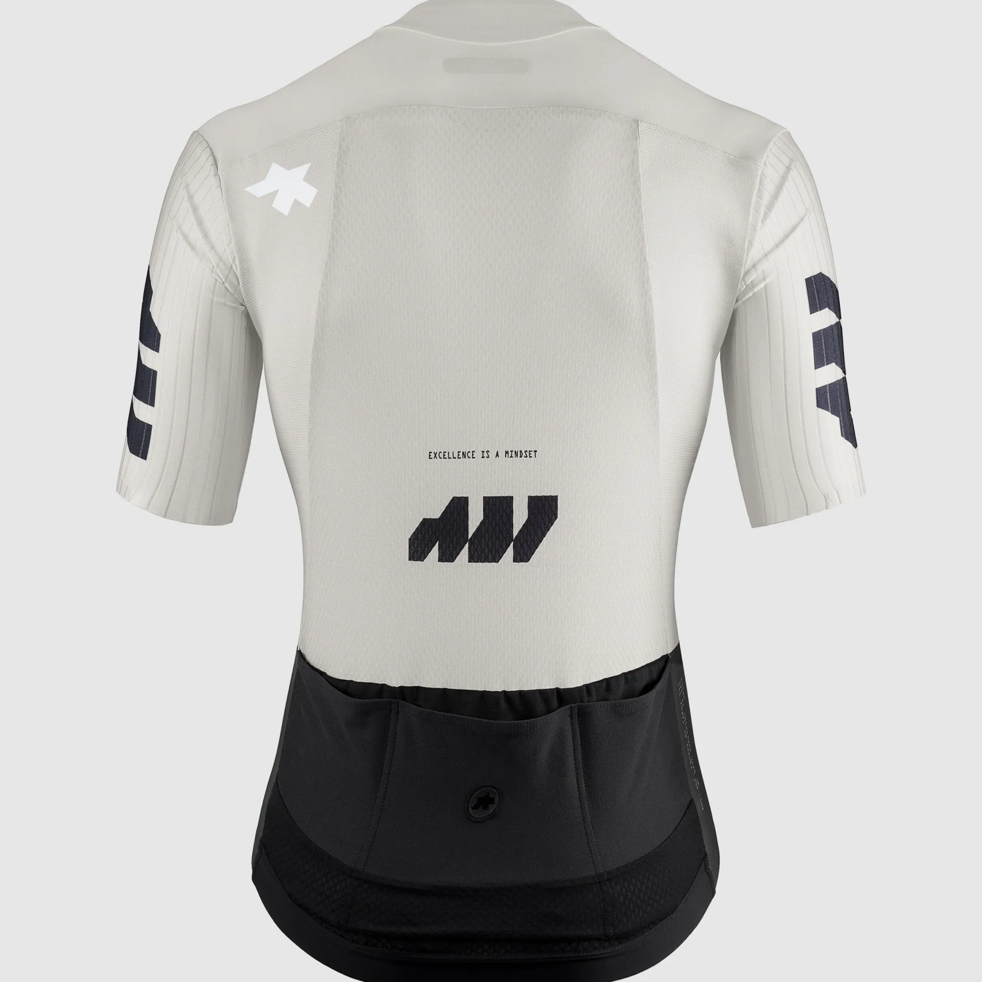 Maglia Assos Equipe RS S11 Something To Say - Grigio chiaro