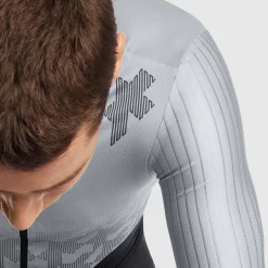 Maglia Assos Equipe RS S11 Stars Edition - Argento