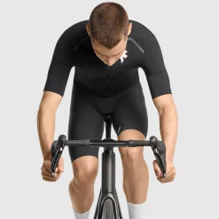 Maglia Assos Equipe R Thermo Rain S11 - Nero