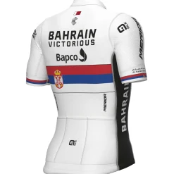 Maglia Bahrain Victorious 2023 PRS - Campione Serbo