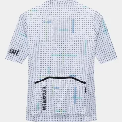 Maglia Cafe du Cycliste Angeline - Bianco