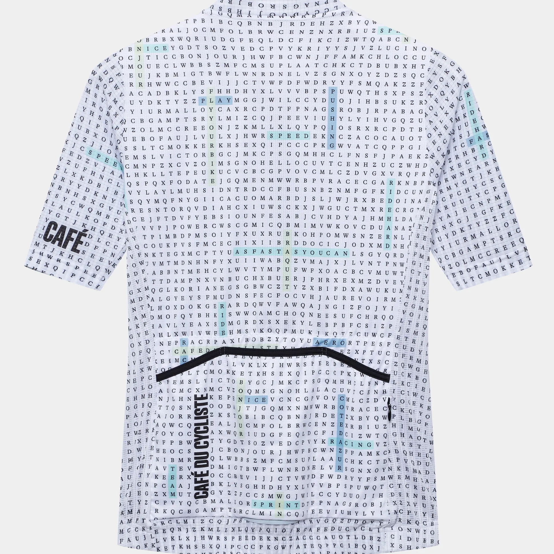 Maglia Cafe du Cycliste Angeline - Bianco