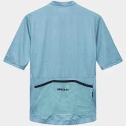 Maglia Cafe du Cycliste Fleurette - Azzurro