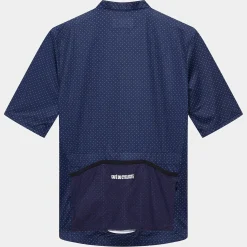 Maglia Cafe du Cycliste Fleurette - Blu scuro