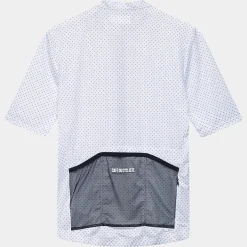 Maglia Cafe du Cycliste Fleurette - Bianco
