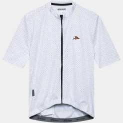 Maglia Cafe du Cycliste Fleurette - Bianco