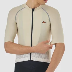 Maglia Cafe du Cycliste Magda - Beige