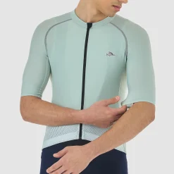Maglia Cafe du Cycliste Magda - Azzurro