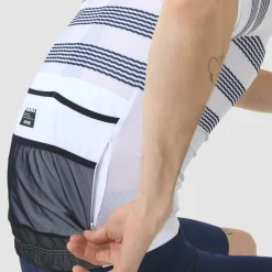 Maglia Cafe du Cycliste Mona 2 - Bianco