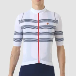 Maglia Cafe du Cycliste Mona 2 - Bianco