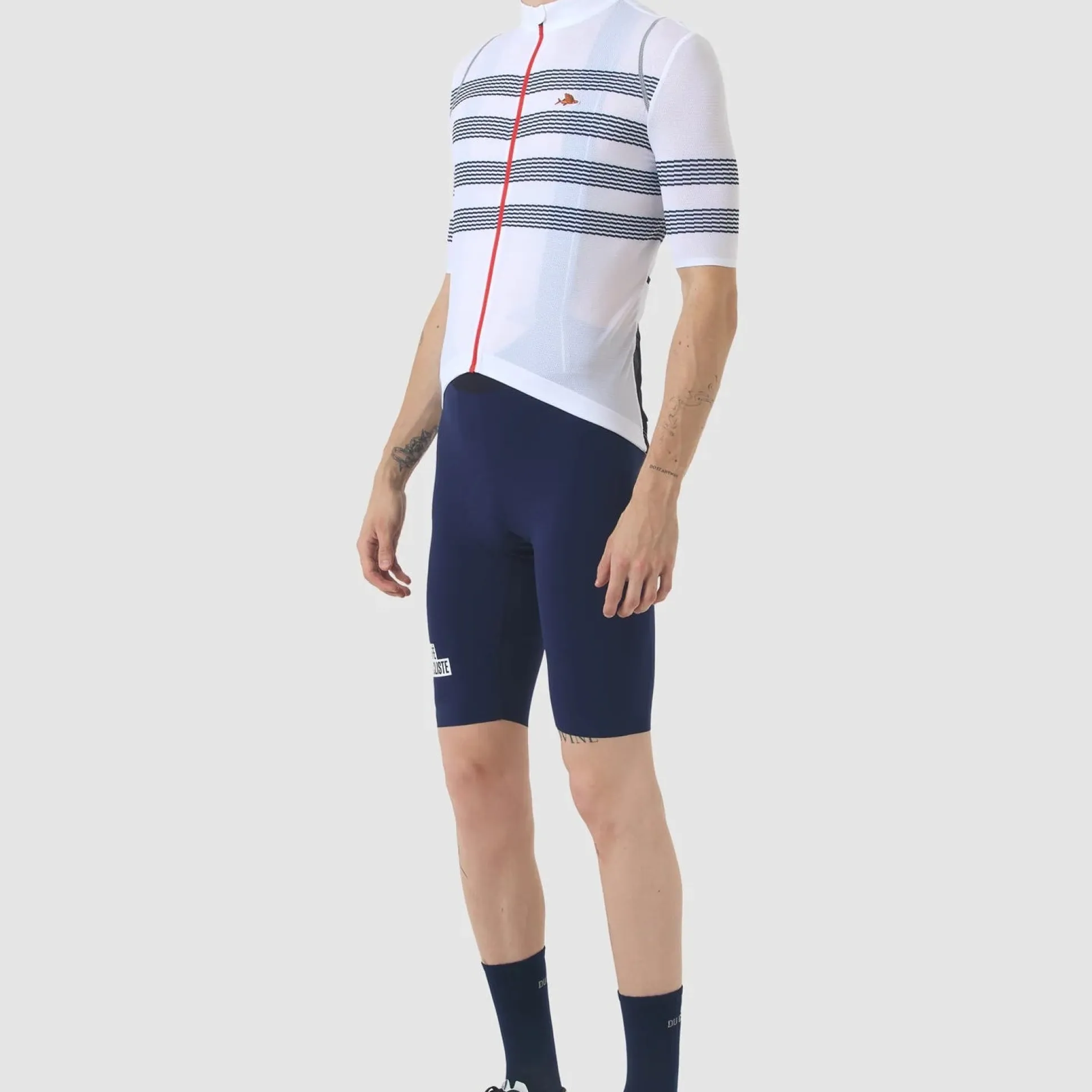 Maglia Cafe du Cycliste Mona 2 - Bianco