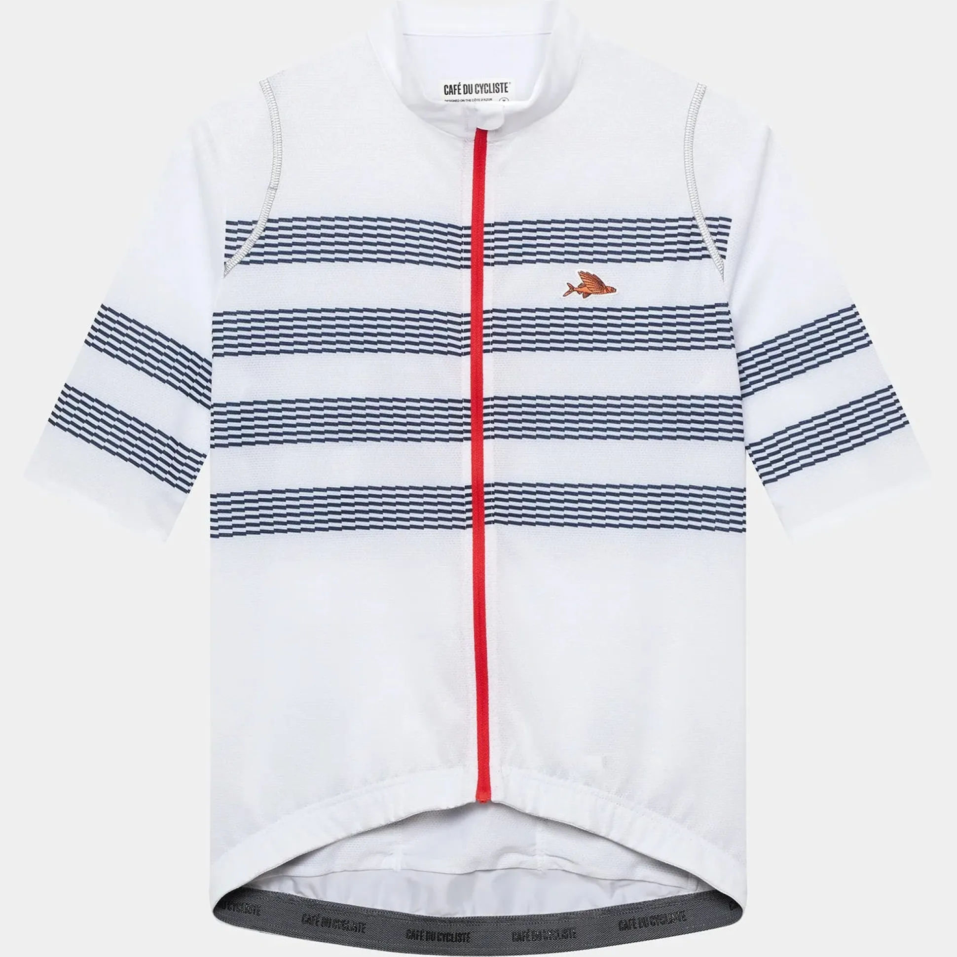 Maglia Cafe du Cycliste Mona 2 - Bianco
