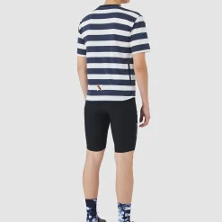 Maglia Cafe du Cycliste Sandie - Blu