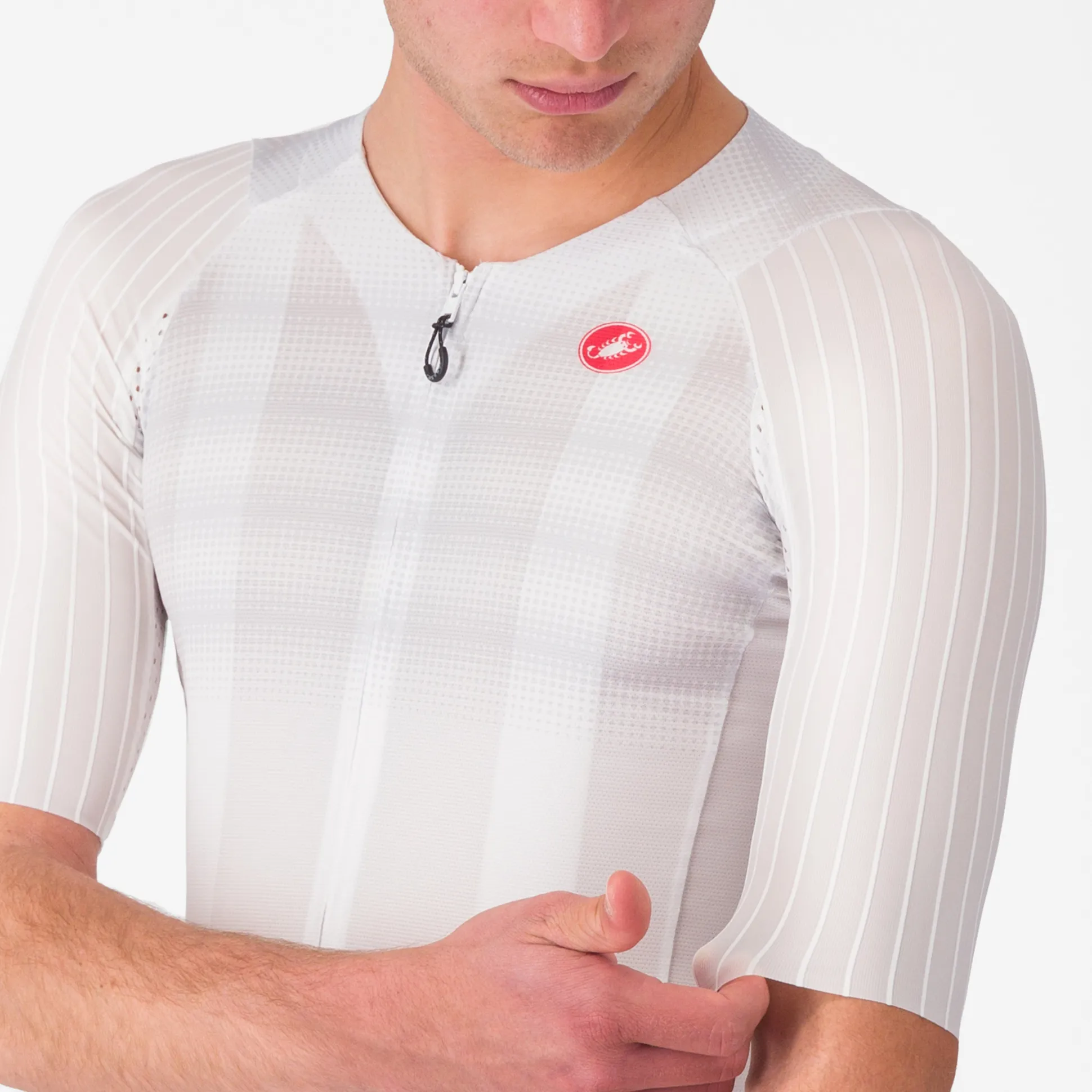 Maglia Castelli Aero Race 8S - Bianco