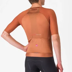 Maglia Castelli Aero Race 8S - Marrone