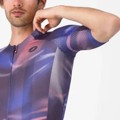 Maglia Castelli Aero Race 8S - Viola