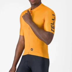 Maglia Castelli Entrata Apex - Arancio chiaro