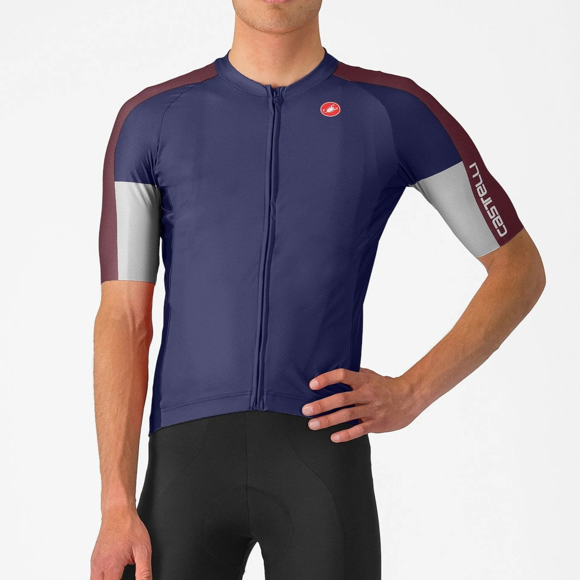 Maglia Castelli Entrata 6 - Blu bordeaux