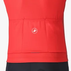 Maglia Castelli Entrata 6 - Rosso grigio scuro