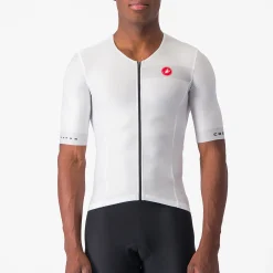 Maglia Castelli Free Speed 2 Race - Bianco nero