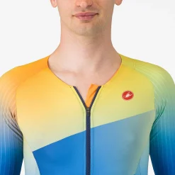 Maglia Castelli Free Speed 3 Race - Blu