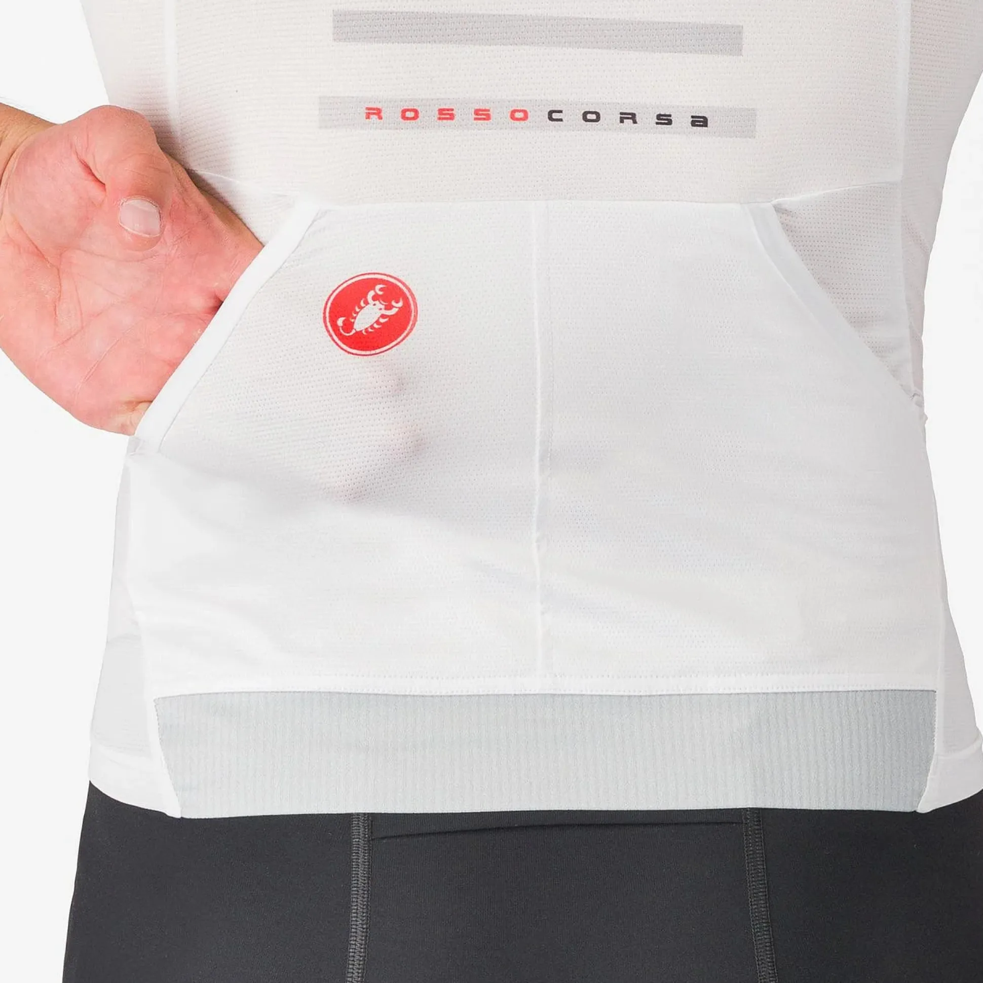 Maglia Castelli Free Speed 3 Race - Bianco