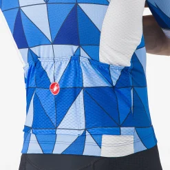 Maglia Castelli Heritage - Azzurro