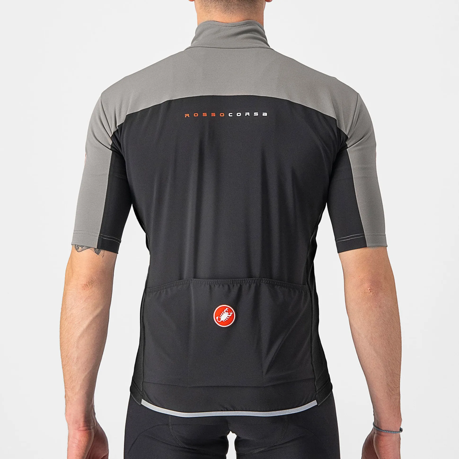 Maglia Castelli Perfetto RoS 2 Wind - Grigio