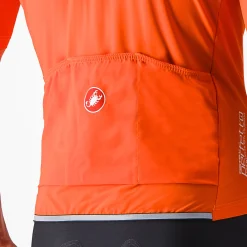 Maglia Castelli Perfetto RoS 2 Wind - Arancio scuro